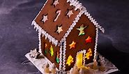 Light-Up Gingerbread House