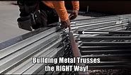 How-To Build a VersaTube: Assembling the Trusses