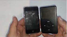 iPod Classic 80GB Sixt Generation Vs iPod Touch Second Generation 8GB