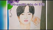 dibujando a Jin de BTS ( feliz cumpleaños) Jin