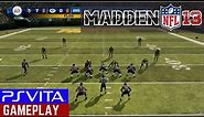 Madden NFL 13 - PS Vita Gameplay