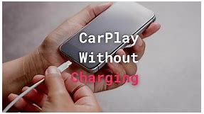 How To Use Apple CarPlay Without Charging Phone (Best Method)