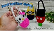 Crochet Hand Sanitizer Holder ~ Hello kitty
