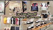 Le Coq Sportif Sport Store Gandaria City Mall Take A Look For A While Toko Pakaian Olahraga France