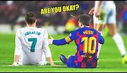 Ronaldo & Messi Chats & RESPECT Moments in Football