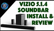 Vizio 36" Home Theater Soundbar with Dolby ATMOS - SB-36514-G6 - INSTALL & REVIEW