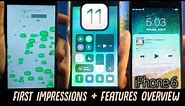 iOS 11 First Impressions & Features Overview! (iPhone 6) | How To Install iOS 11 WITHOUT a Computer