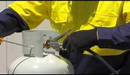 How to Fill a Gas Bottle - Fill Propane Tank - How to Refill LPG Gas Cylinder - Safely Decant LPG
