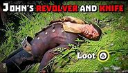 Yes, You Can Kill John and Take His Unique Revolver and Knife - RDR2