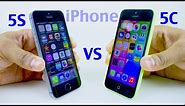 iPhone 5S vs iPhone 5C Comparison