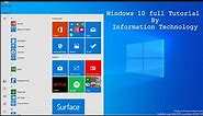 Windows 10 tutorial part5 (How To Switch Between Applications)