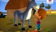 Donkey! Donkey! | 3D English Nursery Rhyme for Children | Periwinkle | Rhyme #80
