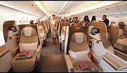 Boeing 777-200LR Business Class Tour | Emirates Airline