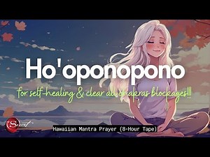 POWERFUL HO'OPONOPONO PRAYER FOR SELF-HEALING & CLEAR ALL CHAKRAS BLOCKAGES| 8-HOUR TAPE