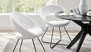 Modway Nouvelle Dining Chair, Black White