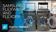 Samsung FlexWash and FlexDry Washer and Dryer - Hands On Review