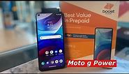 Moto G Power 2021 Boost Mobile Unboxing first looks before you buy