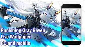 Punishing Gray Raven - Crimson Abyss [ Live Wallpaper Engine ] PC + Mobile ||Making Animation