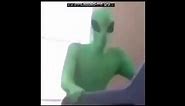 x files alien on treadmill meme