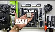AMD Ryzen 5 2600 ASUS TUF GAMING B450M-PLUS GAMING G-SKILL RTX2060 Super DUAL Gaming PC Build