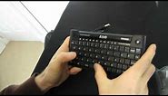 Azio KB178RT Mini Thumb Keyboard Unboxing & First Look Linus Tech Tips