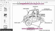 Bobcat UV34 Utility Vehicle UV34 UV34XL Operation & Maintenance Manual 7422736 (02-21)