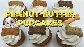 PUPCAKES | Peanut Butter Cupcakes for your Dog!!