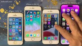 Comparison iPhone 5 Vs iPhone 6 Vs iPhone 6s Vs iPhone 14 Pro Max - instagram