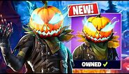 *NEW* Halloween "Hollowhead" Pumpkin Skin! (Fortnite LIVE Gameplay)