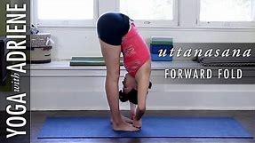 Forward Fold Yoga Pose - Yoga With Adriene