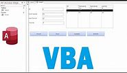 Tutorial for Beginners - MS Access - Insert Update Delete and Fill Listbox in Forms Using VBA