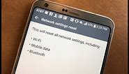 How to Reset Network Settings in Android Phone