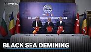 Türkiye, Romania, Bulgaria sign deal to clear mines in Black Sea