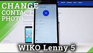 How to Add Photo to Contact in WIKO Lenny 5 - Personalize Contacts