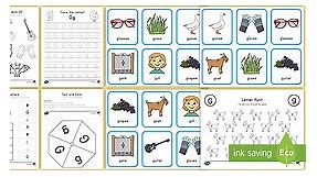 Letter G Worksheet and Activity Pack