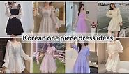 Korean one piece dress|| korean outfit ideas for girls|| Korean frock design || Pihu fashion ||