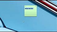 How To Customize Sticky Notes