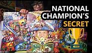 National Champion's Secret in Poster Making Contests