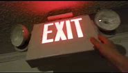Sure-Lites AP70RWHDH Exit Sign/Emergency Light Test