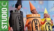The Crayon Song Gets Ruined - Studio C