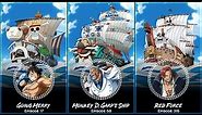 One Piece: List of All Known Ships 2022 (Debut order)