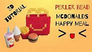 3D Perler Bead Tutorial - McDonalds Happy Meal