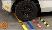 Floor Marking Forklift Durability Test
