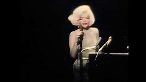 [ IN COLOR ] Marilyn Monroe Singing Happy Birthday / President John F Kennedy 1962
