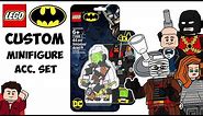 LEGO Batman Custom Bat Family Batcave Battle Minifigure Set