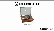 Pioneer PL-50 Turntable Restore & Repair