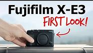 Fujifilm X-E3 First Look