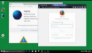 Install Firefox Nightly cleanly on Windows