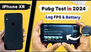 iPhone XR PUBG Test in 2024 🔥 | Detailed BGMI Test in Hindi - FPS - Heating- Battery ⚡️