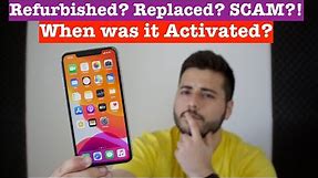 How to Check if Any iPhone is Refurbished or Replaced + Activation Date!